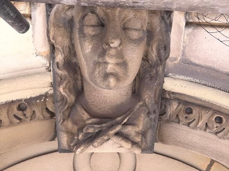 The stone work was in need of deep cleaning and in many cases replacing entirely at the Sheffield Water Works Company in Sheffield's Barkers Pool