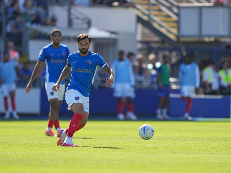 (Replaced by Odin Bailey on 63 mins) - A couple of uncharacteristically poor passes blotted the skipper’s performance and saw him substituted. Until that point was running Pompey’s midfield well, take the responsibility on his shoulders and again eclipsing midfield partner Shein.