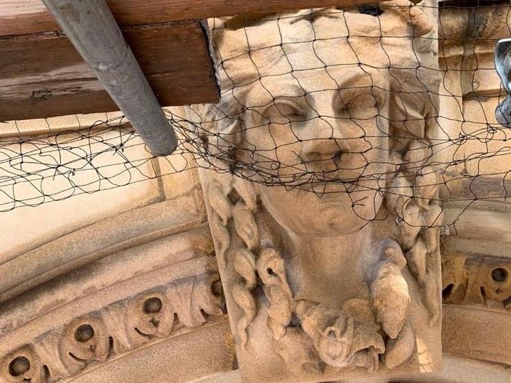 The materials were acquired from a local stone mason called Yorkshire Stone, who have sourced the replacement stone from a local quarry.