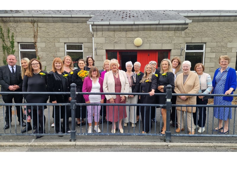Cast and Extras from Calendar Girls from the K26 fundraiser in Laois