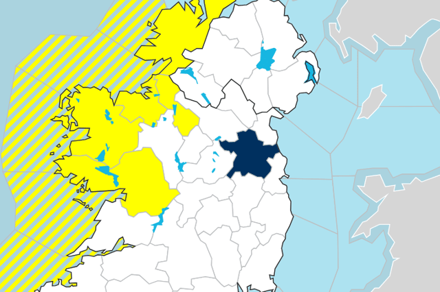 Yellow weather warning for Galway
