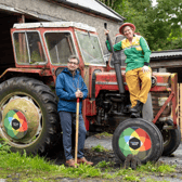 Ultan Conlon and Breda Larkin