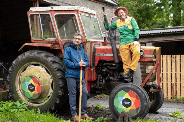 Ultan Conlon and Breda Larkin