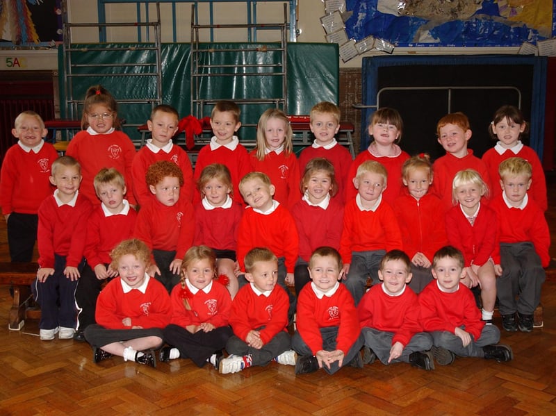 Lots of smiles and smart new uniforms in this memory from Havelock Primary School in 2004.