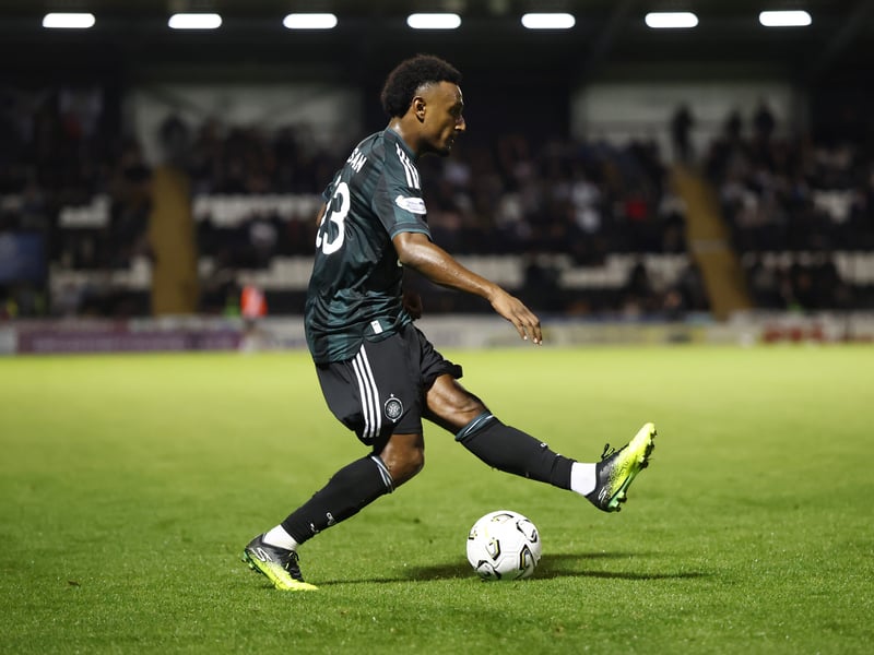 Not one player who came off the bench did much. Haissem Hassan (above, 4) was introduced at the break, but was largely kept in check. Alex Oxlade-Chamberlain, James Forrest and Shim Mheuka also appeared.