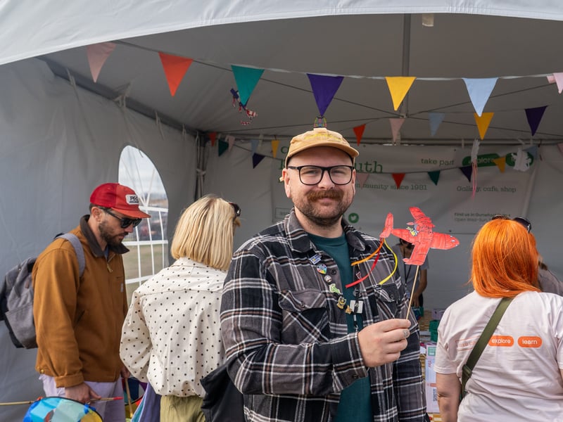 Portsmouth International Kite Festival 2026.

 Pictured: Karl Bailey. 

Picture: Alec Chapman