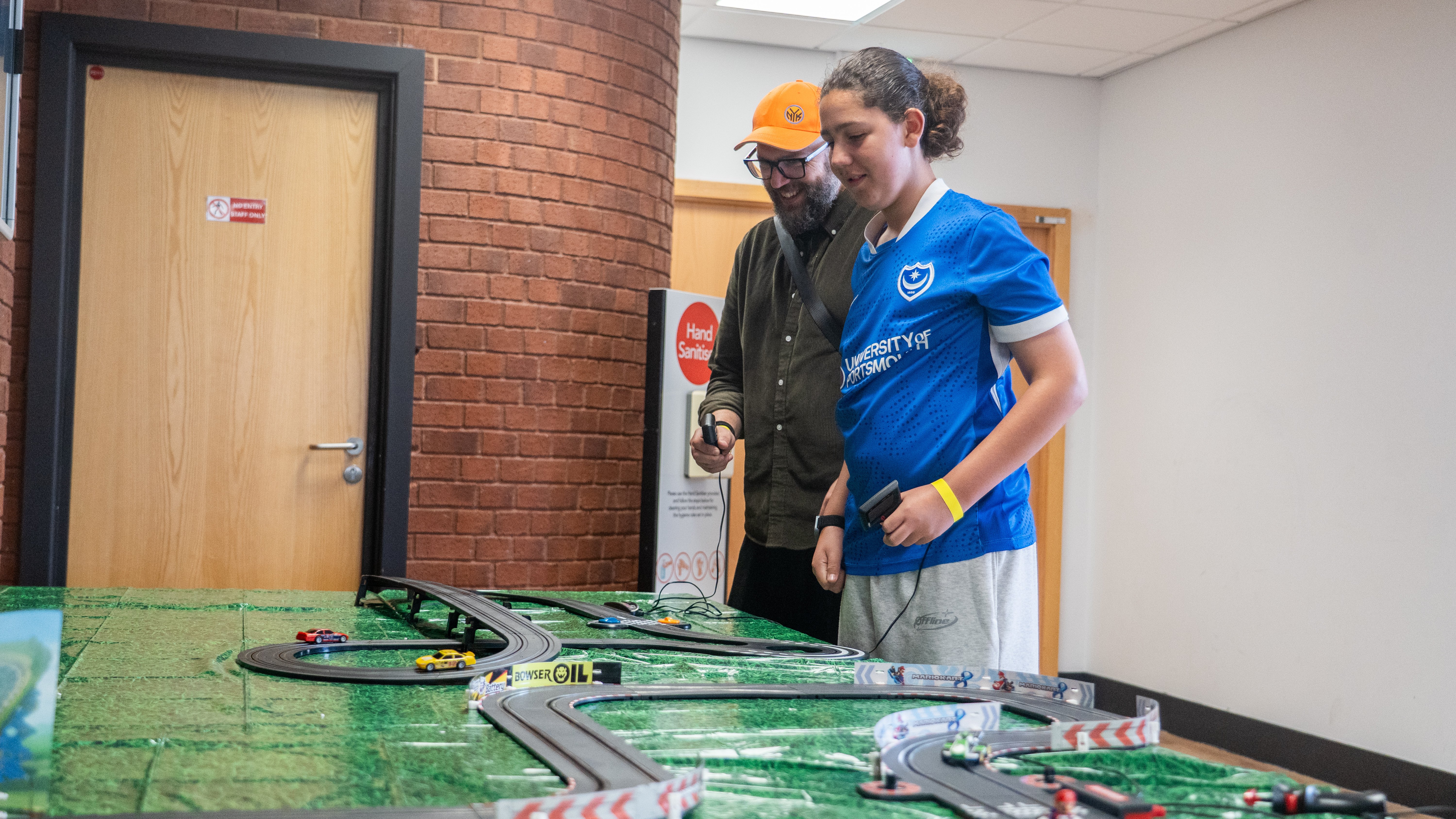 The Pompey Games have brought hundreds of people together for a day of free activities.

Pictured: Tony and Jamie Rogers. 

Picture: Alec Chapman