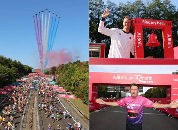 Thousands of runners are taking on the Great North Run 2026