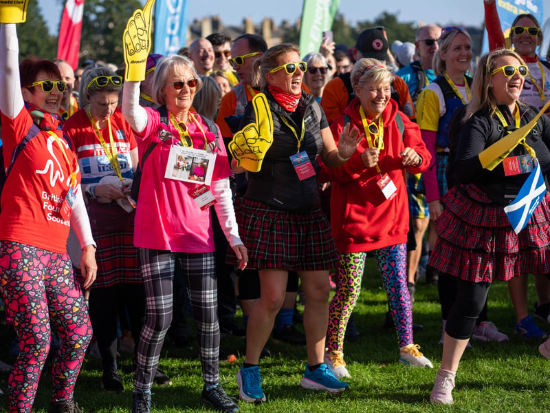 This year's Edinburgh event raised £1.5 million for 762 charities.
