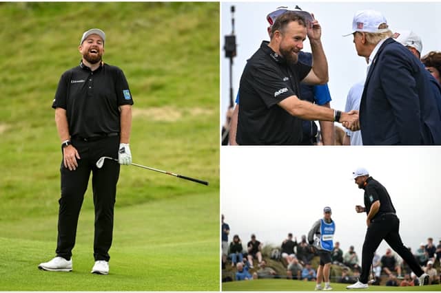 Shane Lowry on day 4 of the Amgen Irish Open, which he won by 11 shots.