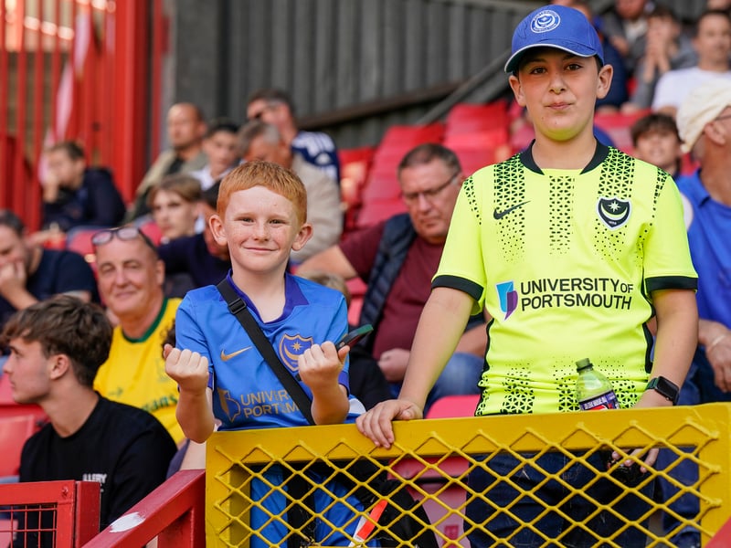3,052 Pompey fans made the trip to The Valley for Saturday's goalless draw against Charlton Athletic.