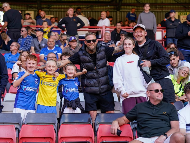 3,052 Pompey fans made the trip to The Valley for Saturday's goalless draw against Charlton Athletic.