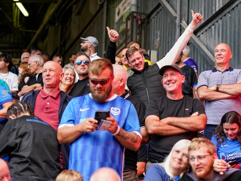 3,052 Pompey fans made the trip to The Valley for Saturday's goalless draw against Charlton Athletic.