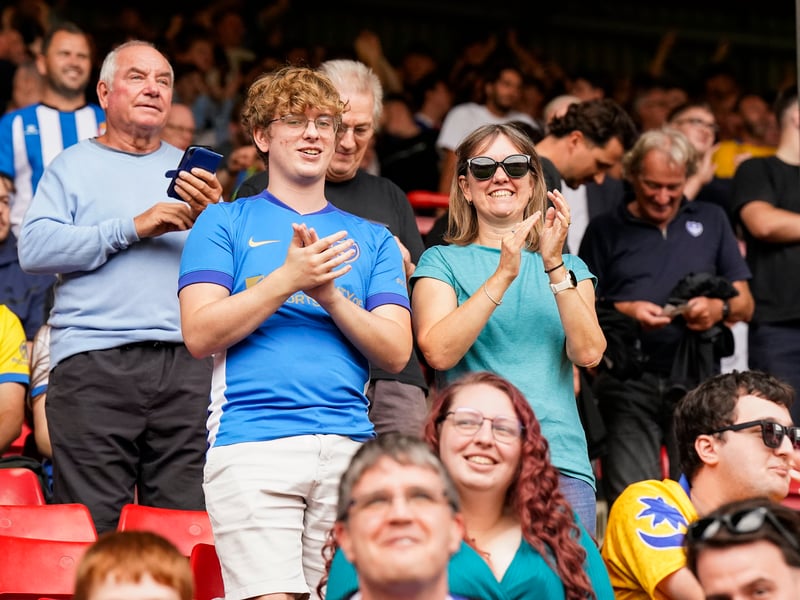 3,052 Pompey fans made the trip to The Valley for Saturday's goalless draw against Charlton Athletic.