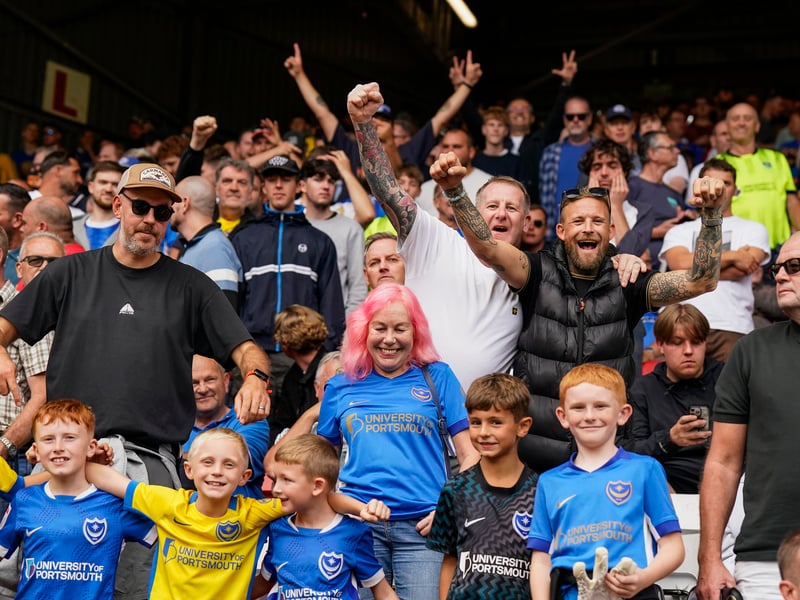 3,052 Pompey fans made the trip to The Valley for Saturday's goalless draw against Charlton Athletic.