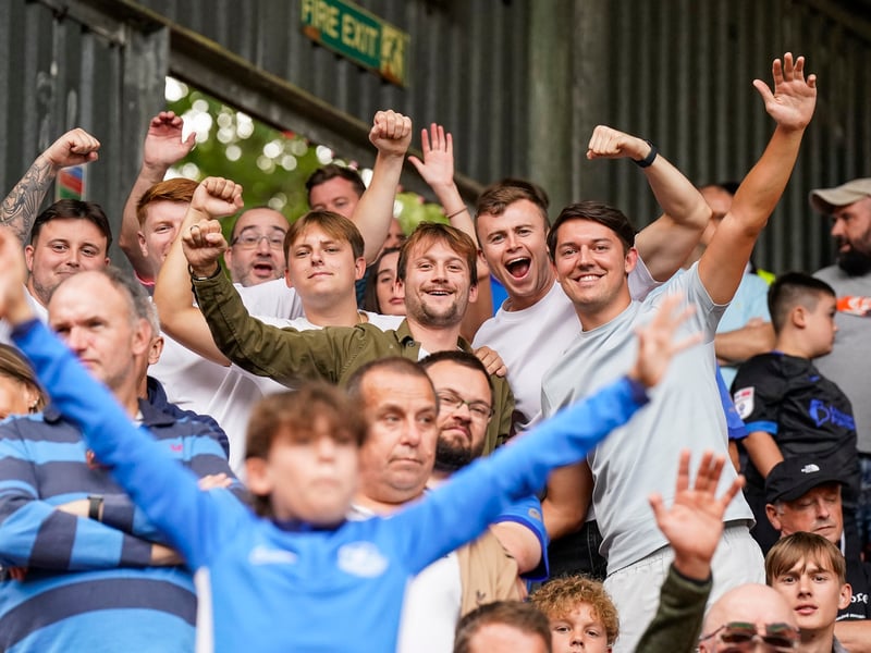 3,052 Pompey fans made the trip to The Valley for Saturday's goalless draw against Charlton Athletic.