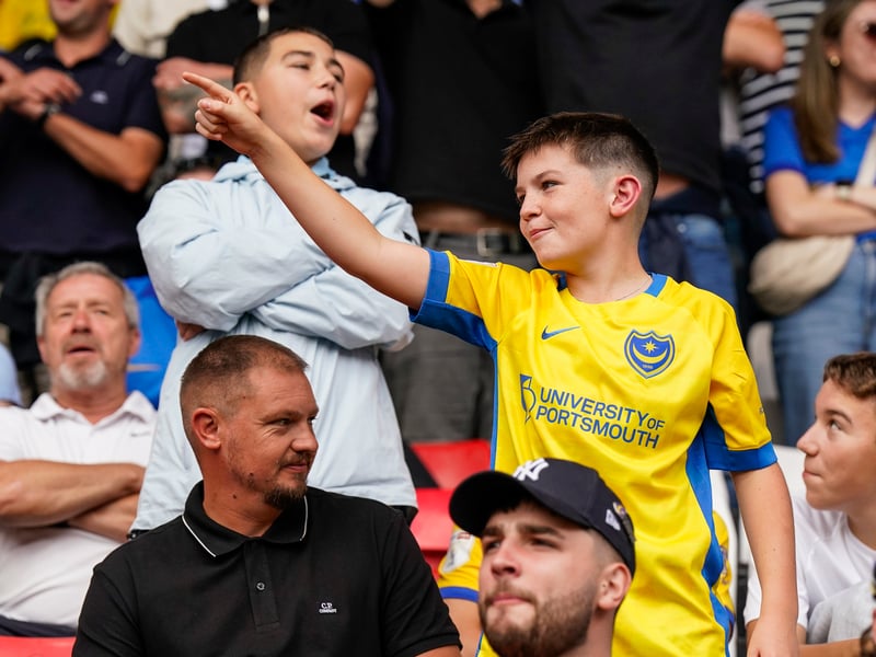 3,052 Pompey fans made the trip to The Valley for Saturday's goalless draw against Charlton Athletic.