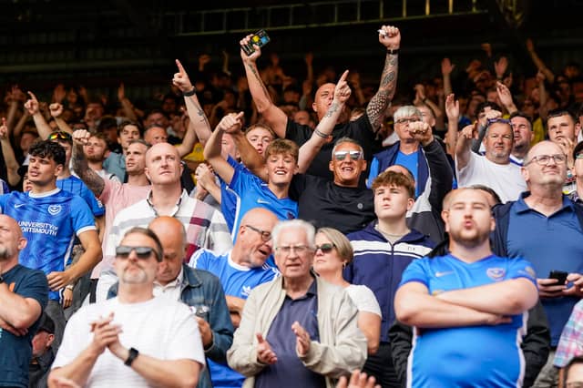 3,052 Pompey fans made the trip to The Valley for Saturday's goalless draw against Charlton Athletic.