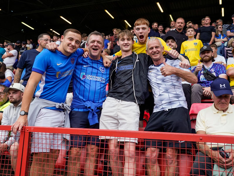 3,052 Pompey fans made the trip to The Valley for Saturday's goalless draw against Charlton Athletic.