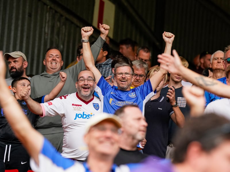 3,052 Pompey fans made the trip to The Valley for Saturday's goalless draw against Charlton Athletic.