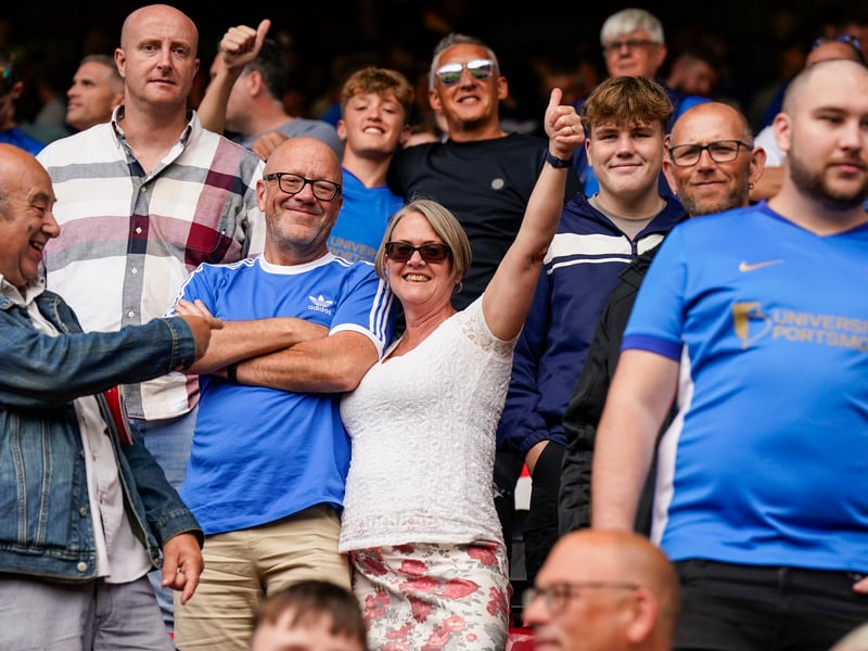 3,052 Pompey fans made the trip to The Valley for Saturday's goalless draw against Charlton Athletic.