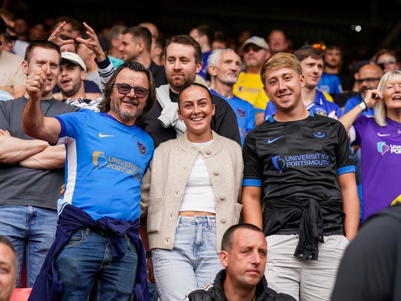 3,052 Pompey fans made the trip to The Valley for Saturday's goalless draw against Charlton Athletic.