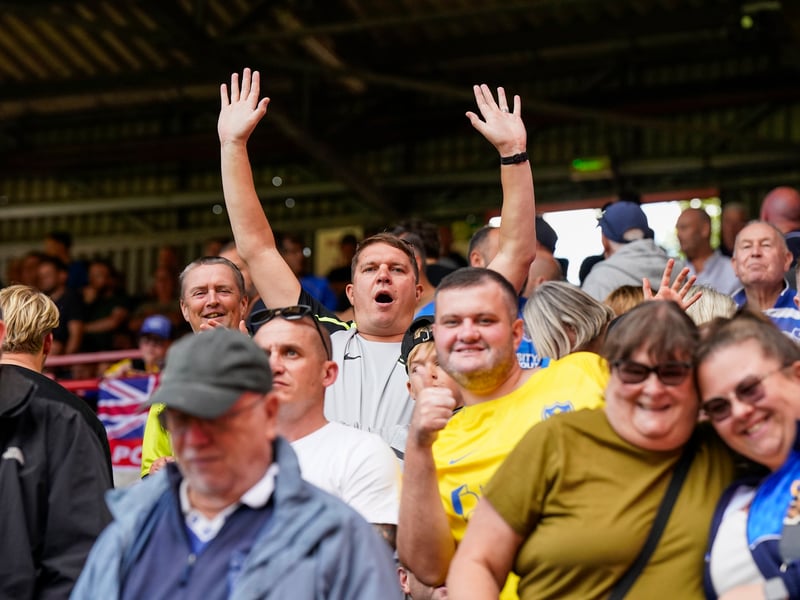 3,052 Pompey fans made the trip to The Valley for Saturday's goalless draw against Charlton Athletic.