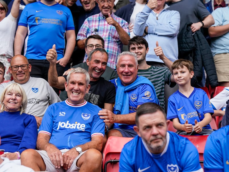 3,052 Pompey fans made the trip to The Valley for Saturday's goalless draw against Charlton Athletic.