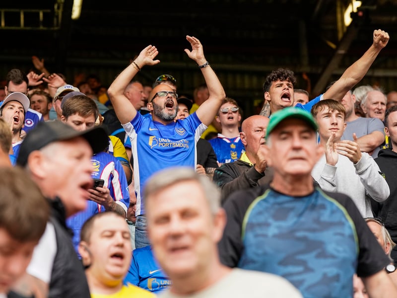 3,052 Pompey fans made the trip to The Valley for Saturday's goalless draw against Charlton Athletic.