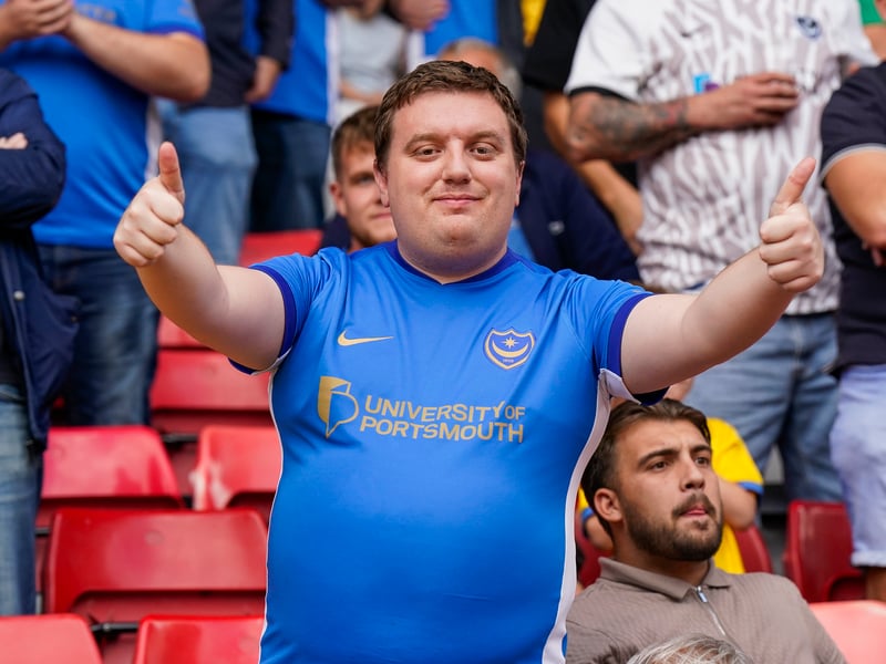 3,052 Pompey fans made the trip to The Valley for Saturday's goalless draw against Charlton Athletic.
