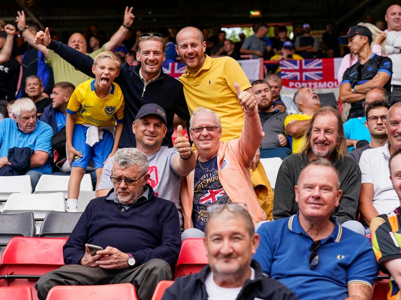 3,052 Pompey fans made the trip to The Valley for Saturday's goalless draw against Charlton Athletic.