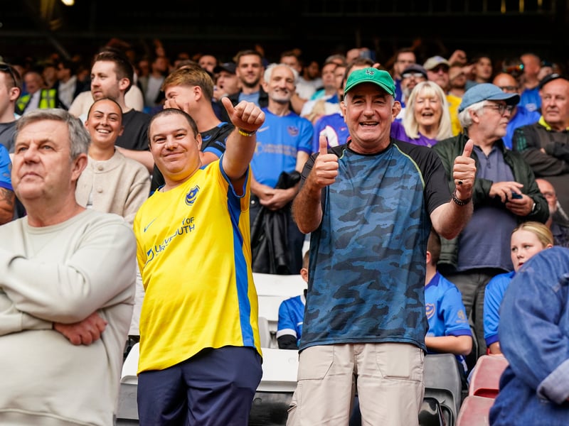 3,052 Pompey fans made the trip to The Valley for Saturday's goalless draw against Charlton Athletic.