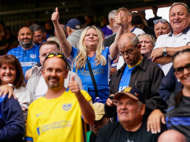 3,052 Pompey fans made the trip to The Valley for Saturday's goalless draw against Charlton Athletic.