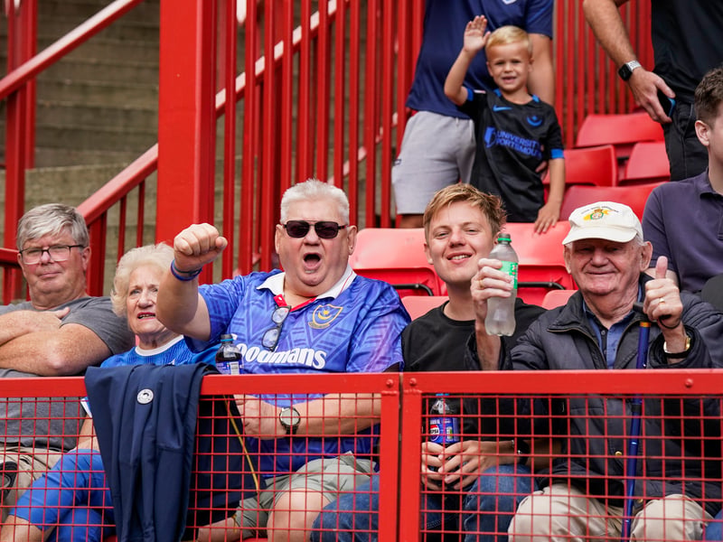 3,052 Pompey fans made the trip to The Valley for Saturday's goalless draw against Charlton Athletic.