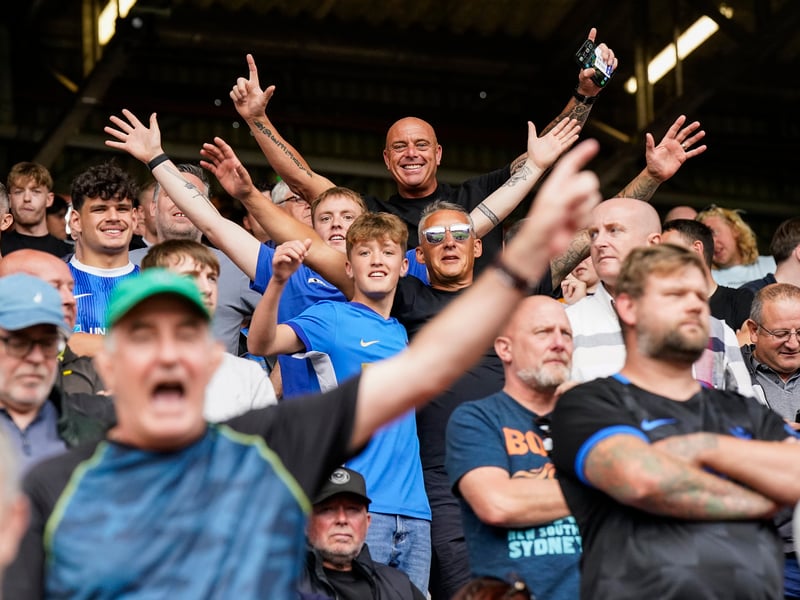 3,052 Pompey fans made the trip to The Valley for Saturday's goalless draw against Charlton Athletic.