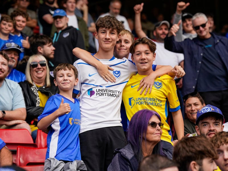 3,052 Pompey fans made the trip to The Valley for Saturday's goalless draw against Charlton Athletic.