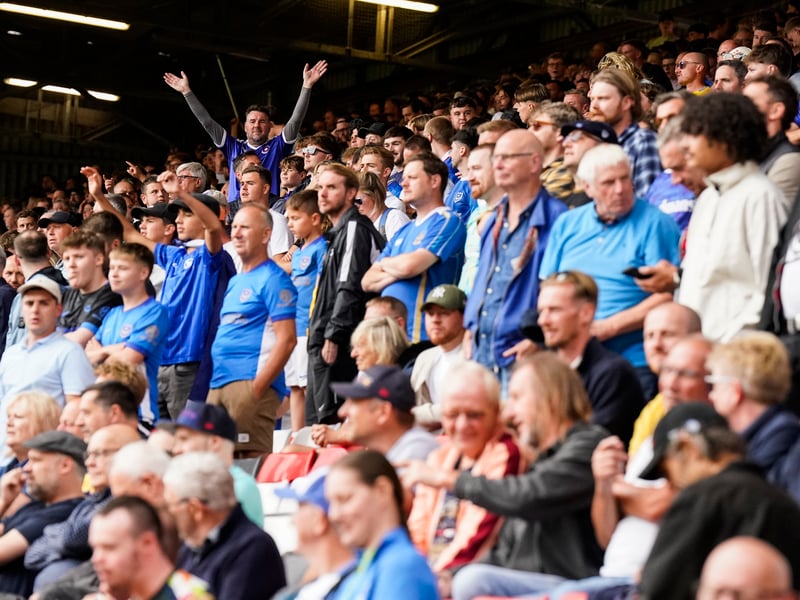 3,052 Pompey fans made the trip to The Valley for Saturday's goalless draw against Charlton Athletic.