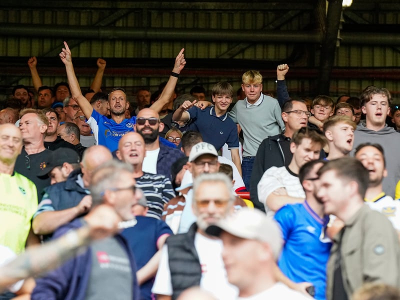 3,052 Pompey fans made the trip to The Valley for Saturday's goalless draw against Charlton Athletic.