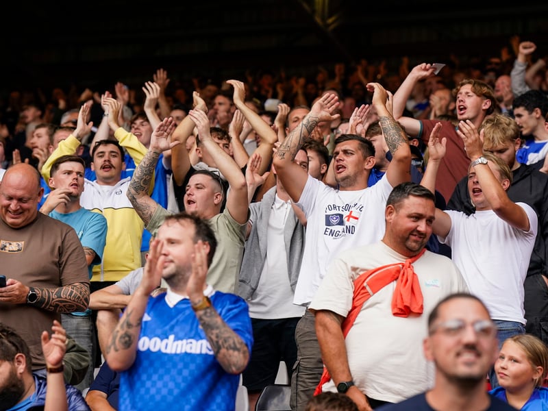 3,052 Pompey fans made the trip to The Valley for Saturday's goalless draw against Charlton Athletic.