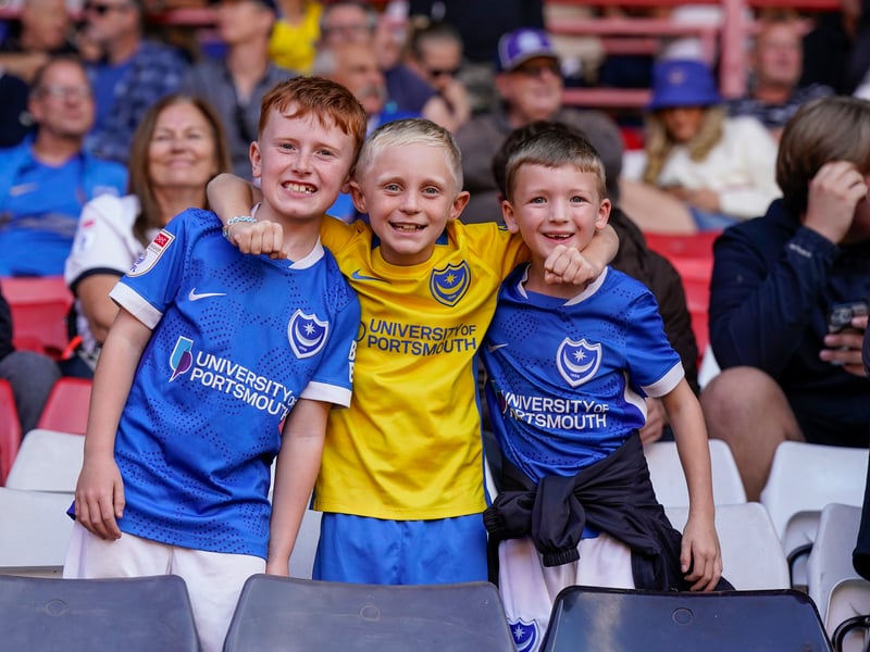 3,052 Pompey fans made the trip to The Valley for Saturday's goalless draw against Charlton Athletic.
