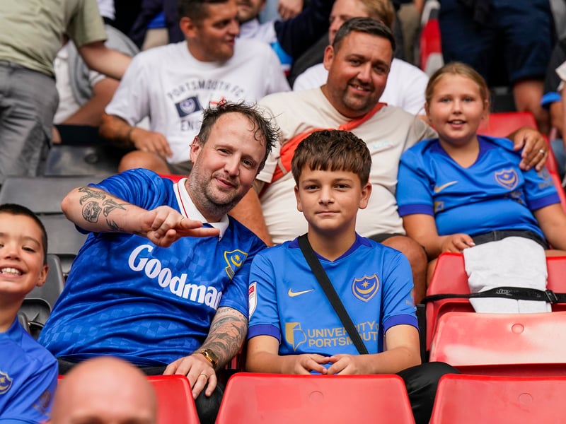 3,052 Pompey fans made the trip to The Valley for Saturday's goalless draw against Charlton Athletic.