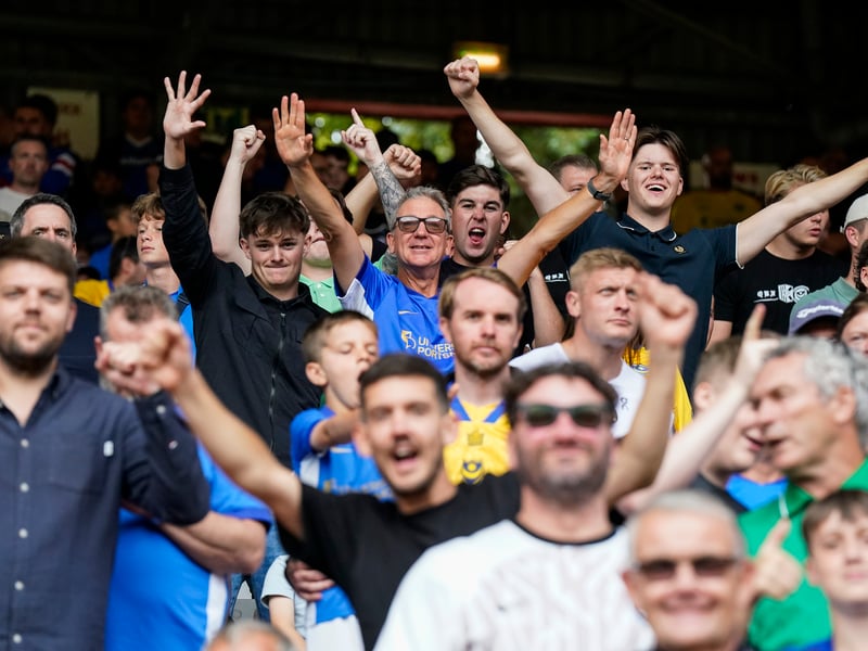 3,052 Pompey fans made the trip to The Valley for Saturday's goalless draw against Charlton Athletic.