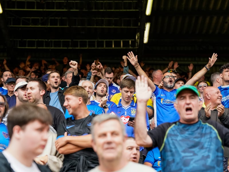 3,052 Pompey fans made the trip to The Valley for Saturday's goalless draw against Charlton Athletic.