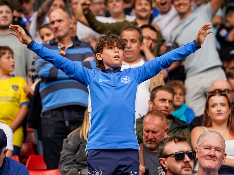 3,052 Pompey fans made the trip to The Valley for Saturday's goalless draw against Charlton Athletic.