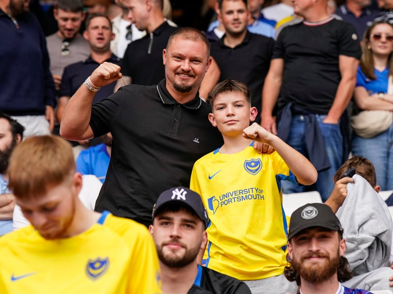 3,052 Pompey fans made the trip to The Valley for Saturday's goalless draw against Charlton Athletic.