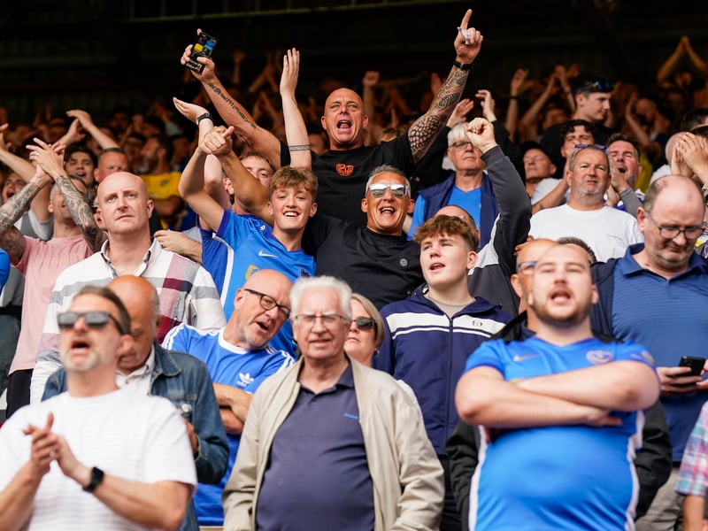 3,052 Pompey fans made the trip to The Valley for Saturday's goalless draw against Charlton Athletic.