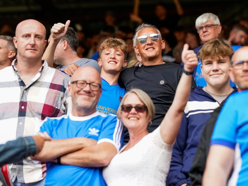 3,052 Pompey fans made the trip to The Valley for Saturday's goalless draw against Charlton Athletic.