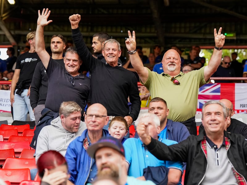 3,052 Pompey fans made the trip to The Valley for Saturday's goalless draw against Charlton Athletic.