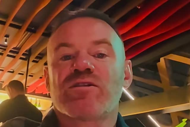 Wayne Rooney shouts out Galway business