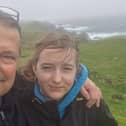 Marcin Grzegorczyk and his daughter Julka